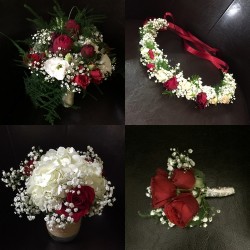 Forfait "En rouge et blanc"