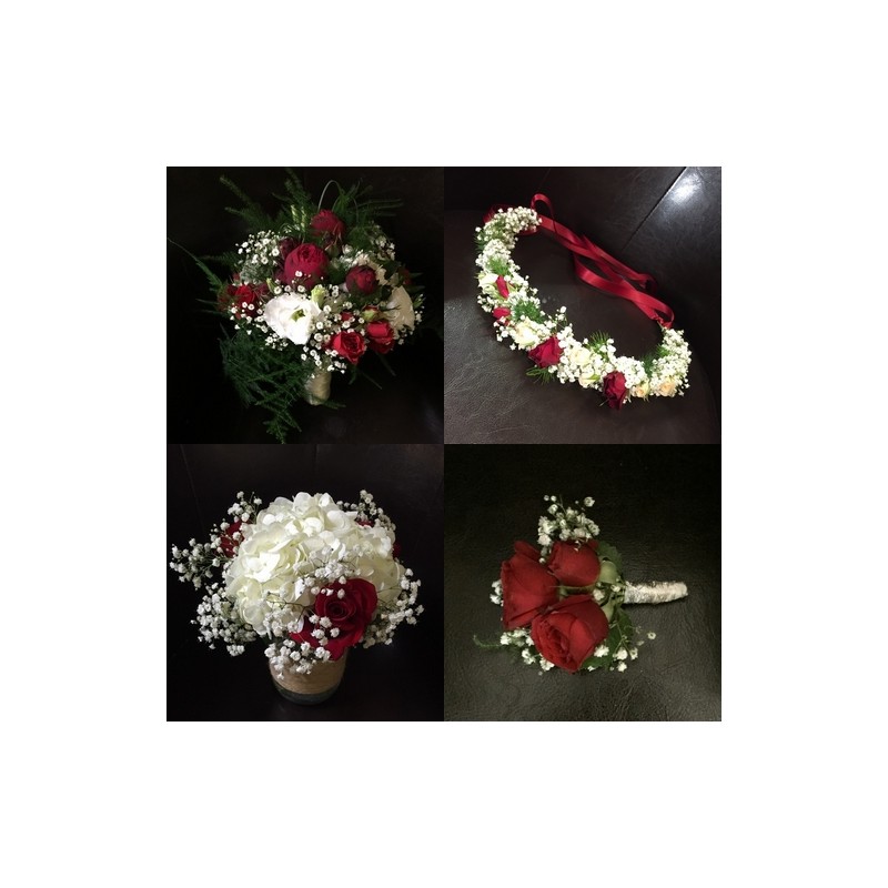 Forfait "En rouge et blanc"