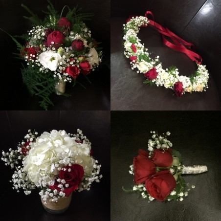 Forfait "En rouge et blanc"