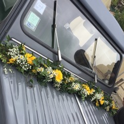 Guirlande jaune et blanche